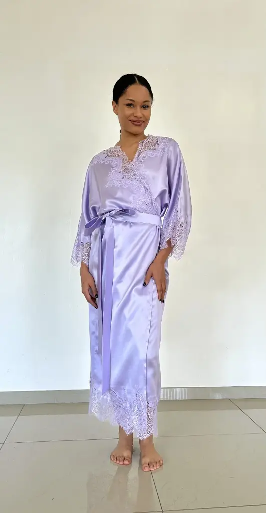 Déshabillé en soie