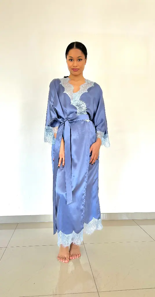 Déshabillé Bleu violet