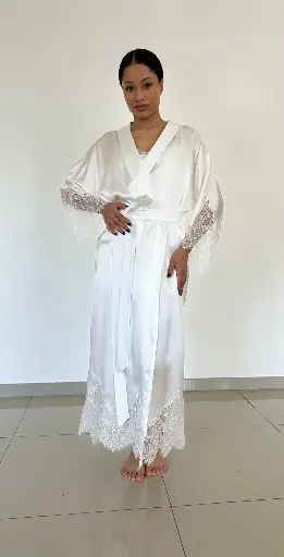 Déshabillé blanc