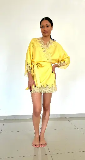 Déshabillé en soie